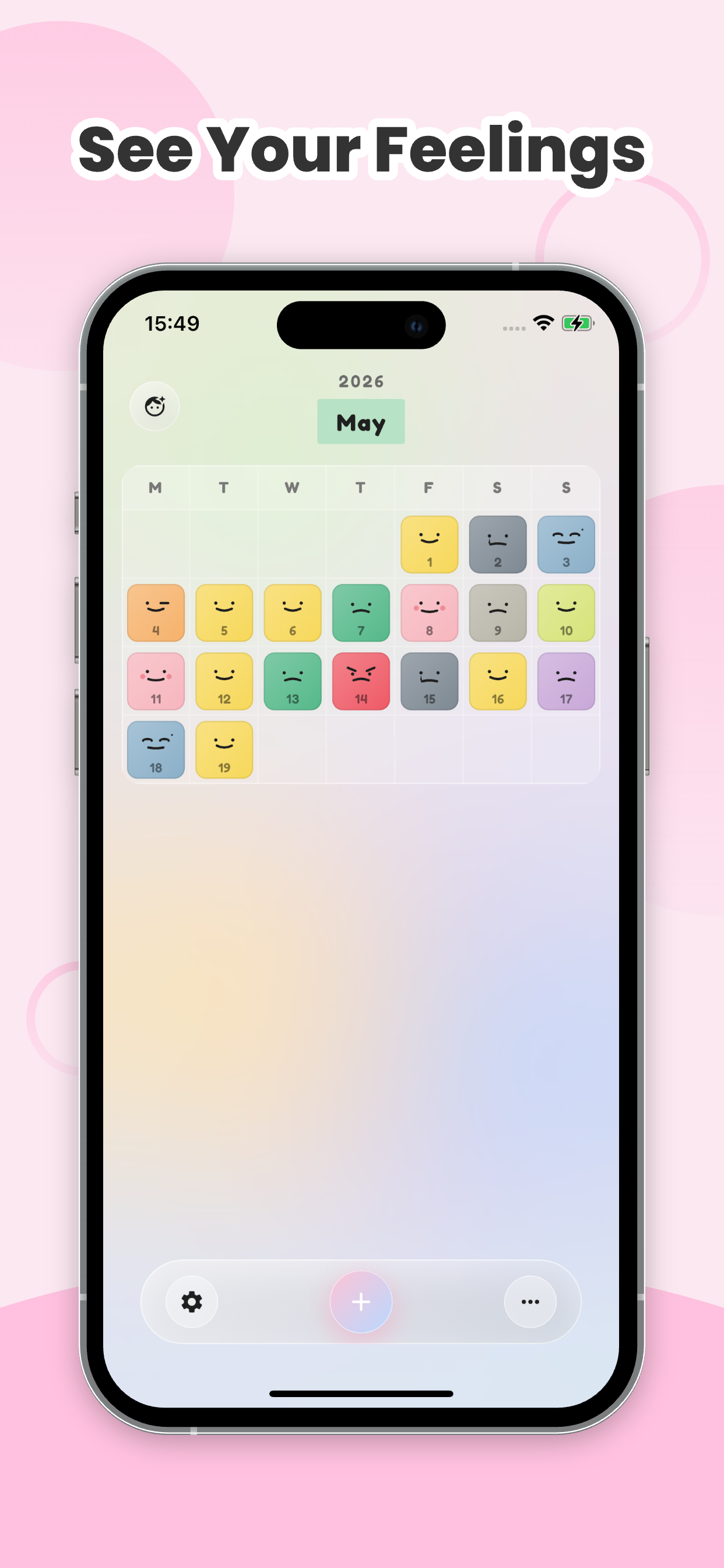 Mood calendar