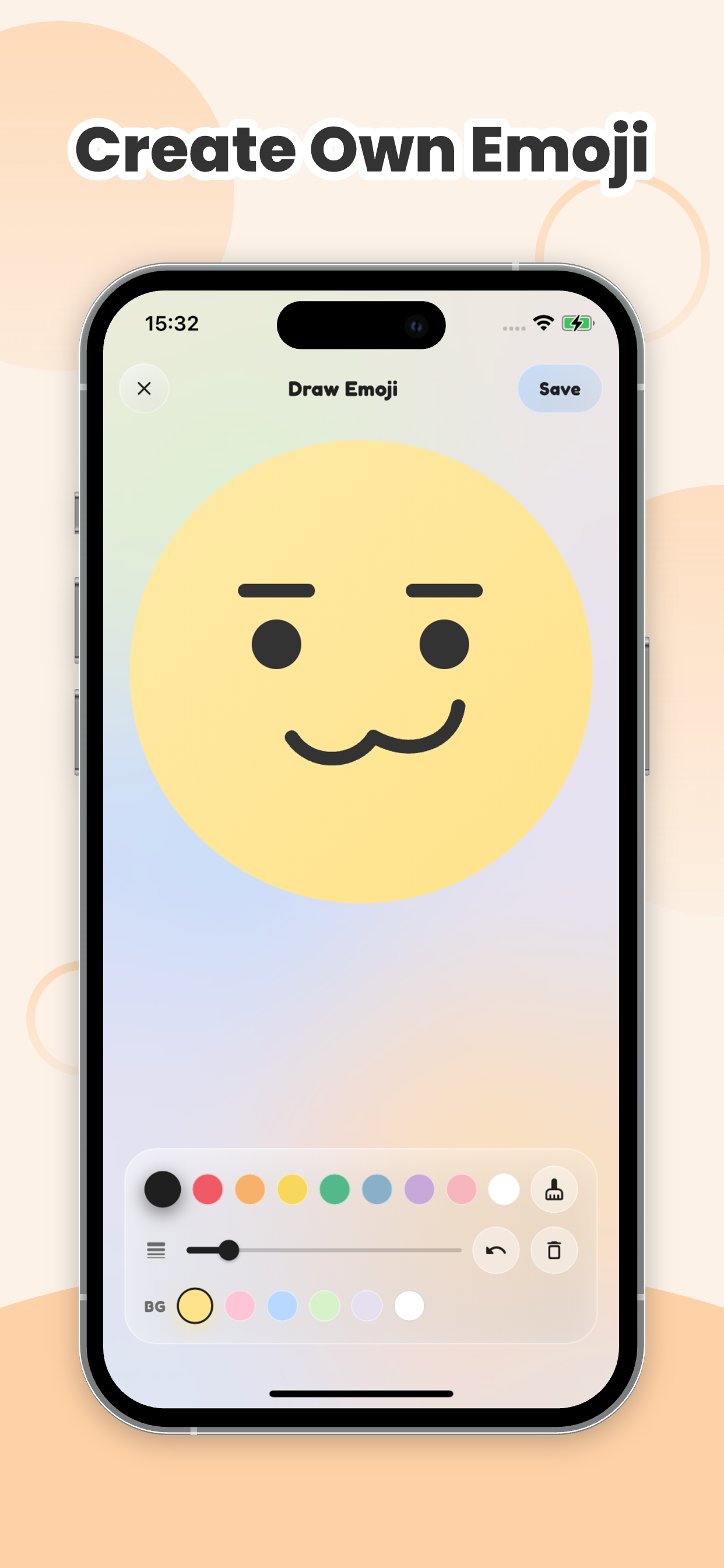 Draw your own emoji